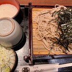 そば処やぶ - とろろせいろそば＠850円大盛＋200円(税込)
