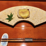 六本木 kappou ukai - 焼き胡麻とうふのとうもろこし味噌アレンジ