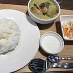 タイ料理 サワディーカー - グリーンカレーセット