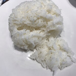 タイ料理 サワディーカー - グリーンカレーの米