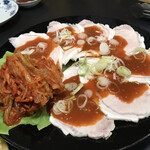 炭火焼肉の店 炭角 - ゆで豚