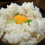 麺家 ぶらっくぴっぐ - ＴＴＫＧ（豚骨卵かけご飯）