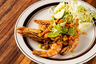 Asia Cafe Restaurant＆Bar Gajanan - Prawn Crispy garlic Fry