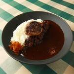 テラスバーグカレー(日替わりスープ付き)