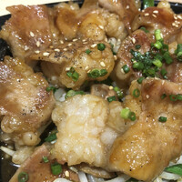 十勝ハーブ牛焼肉 MONMOM - ホルモンのアップ