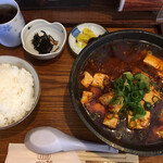 れすとらん やの - 朝倉山椒香る　麻婆ラーメン＆セットご飯