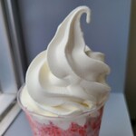 オーケー乳業のソフトクリーム - このソフトクリームが何故だか美味しい。