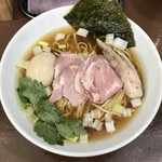 中華そば うお青 - 上中華(醤油)