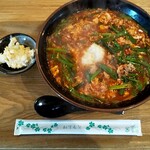 Kinkaramen - ラーメン 15辛 こんにゃく麺 ￥850