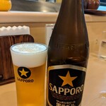 Tonkatsu Suzumoto - 瓶ビール¥700