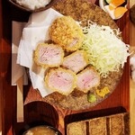 とんかつ けい太 - 彩の国黒豚 上フィレかつランチ