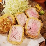 とんかつ けい太 - 彩の国黒豚 上フィレかつランチ