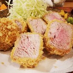 とんかつ けい太 - 彩の国黒豚 上フィレかつランチ