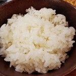 とんかつ けい太 - ご飯　いい米でもっちり美味しい！