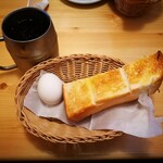 コメダ珈琲店 - アイスコーヒー　モーニングセット