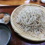 沙羅樹庵 - おしぼり蕎麦_中盛(1060円)_2012-06-23