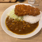 とんかつ檍のカレー屋 いっぺこっぺ - ロースカツカレー1200円也。