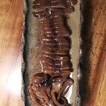 すかなごっそ - 活けスルメイカ沖漬け　調理例