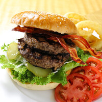 国産牛ビッグダブルハンバーガー（340g）