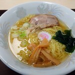 山王一丁目食堂 - 塩ラーメン 460円