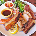 Meat platter lunch single (for 1 person)