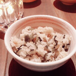 TEPPANYAKI 10 GINZA - 高菜ご飯