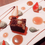 TEPPANYAKI 10 GINZA - デザートのアップ