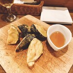 炭火バル 神田岩本町style - 茄子のフリット　390円