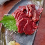 にく友食堂 - 馬刺し