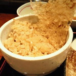 鉄板焼 よこはま - ガーリックライス