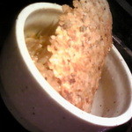 鉄板焼 よこはま - ガーリックライスとおこげ