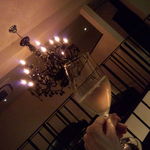 Jyozo - 2階席。シャンデリアが素敵！