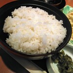 和食さと - ごはん普通盛