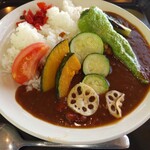 Hakodateyama Resutoran Daini Hyutte - 夏野菜カレー