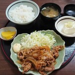 アングラー - 生姜焼き定食
