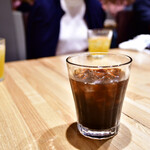 南青山エッセンス - 【燻製カツオとフェンネルの冷麺 セット@1,800円】アイスコーヒー