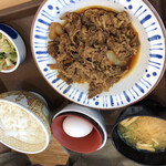 すき家 - 牛皿　肉大盛