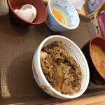 すき家 - ミニモーニング　450円