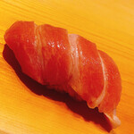 すが弥 - 蛇腹の大トロ。塩釜産の170kg