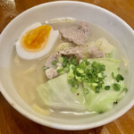 やきとり　アルニコ - 鶏白湯ラーメン