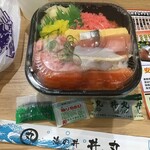 浜のや 丼丸 - 料理写真:満腹丼550円(2020.8.15)
