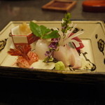 寿司割烹 ましこ - お造りです