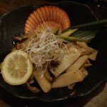 晴れ家 - ヒオウギ貝バター焼き