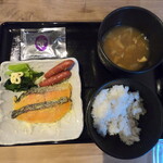 レストラン マジョルカ - 鮭西京焼き切り身2枚ランチ