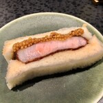 イチリン ハナレ - 2020.7.  黒酢のカツサンド