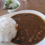本道坊 - ひよこ豆と野菜のカレー