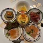 ストラスヴァリウス - 目にも美味しい前菜です。