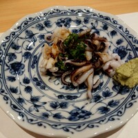 鮨 うら山 本店 - アオリイカのゲソ
