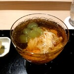 にい留 - もずくと毛ガニ