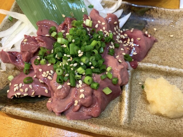 合法レバ刺しがうますぎる By Reizx 酒月 赤羽店 Sakezuki 旧店名 博多 三日月 赤羽 居酒屋 食べログ